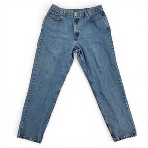 Levi's 560 Women's 16 Loose Fit Straight Leg Jeans High Rise Tapered EUC‎